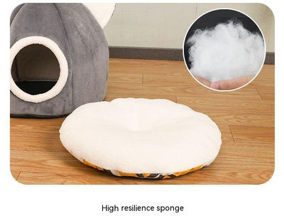 Nido Térmico Cerrado para Gatos - Cama de Invierno - Image 13