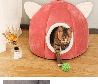 Nido Térmico Cerrado para Gatos - Cama de Invierno - Image 16
