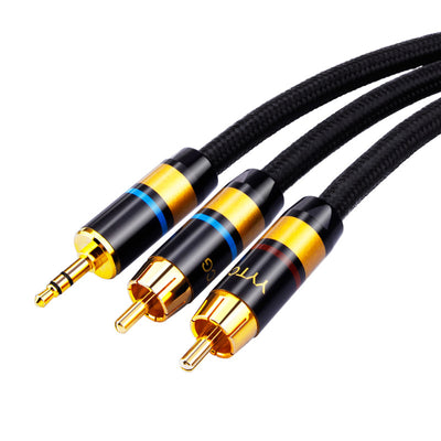 Cable de Audio 3.5mm a 2 RCA para Computadora - Image 14
