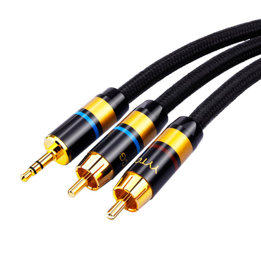 Cable de Audio 3.5mm a 2 RCA para Computadora - Image 14