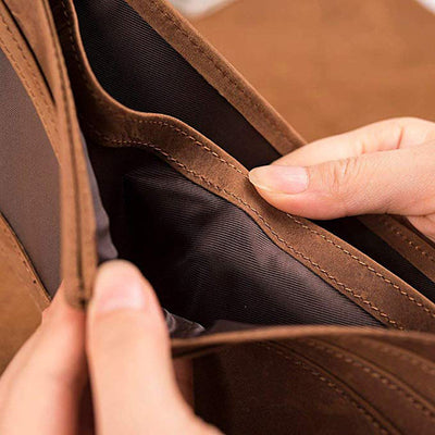 Billetera de Cuero para Hombre con Grabado Láser Personalizado - Image 23