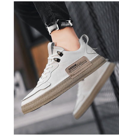 Tenis Casuales de Cuero para Hombre - Versátiles y Duraderos - Image 13