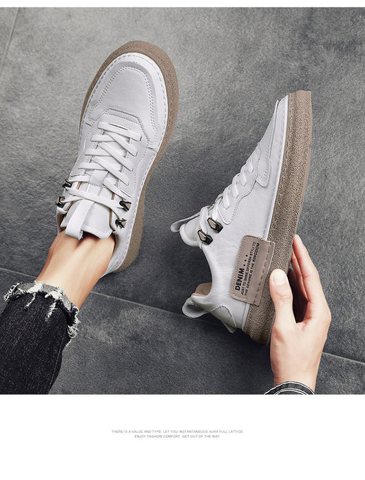 Tenis Casuales de Cuero para Hombre - Versátiles y Duraderos - Image 15