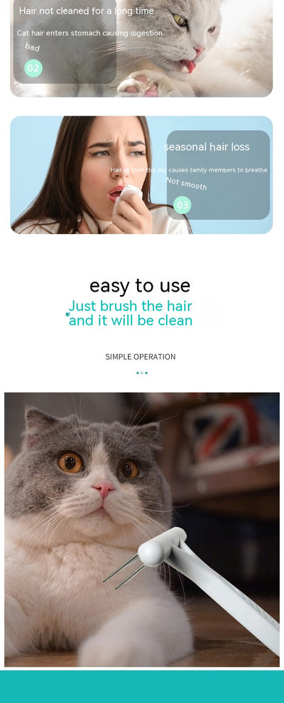Peine Deshedding para Perros y Gatos - Desenredador de Nudos Profesional - Image 6