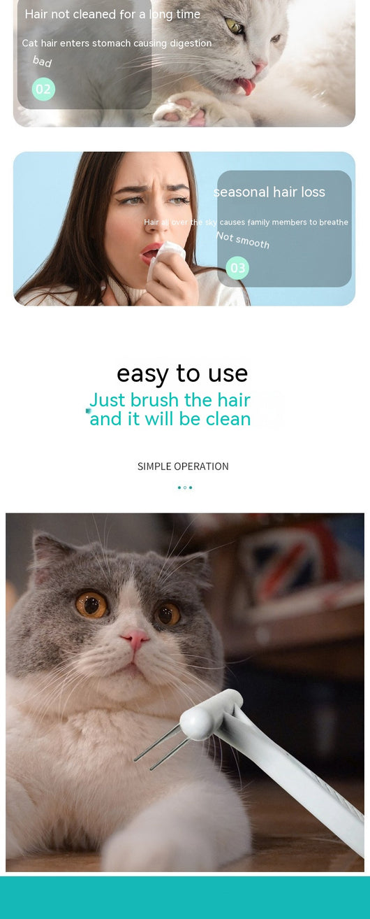 Peine Deshedding para Perros y Gatos - Desenredador de Nudos Profesional - Image 6