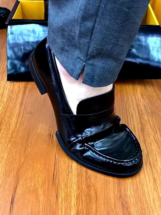 Zapatos de Cuero Genuino para Hombre - Estilo Ejecutivo Brillante - Image 16