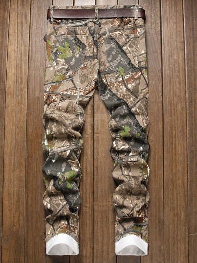 Pantalones Vaqueros de Camuflaje para Caza Forestal Hombre - Image 24