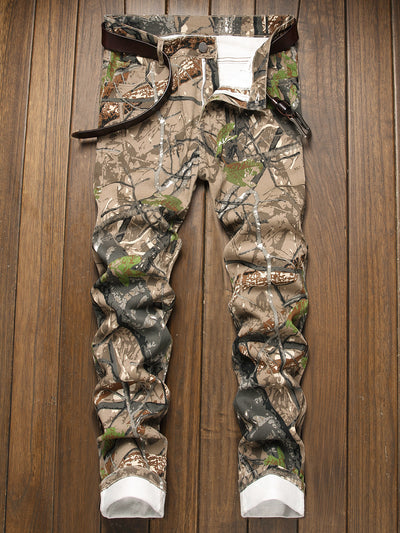 Pantalones Vaqueros de Camuflaje para Caza Forestal Hombre - Image 25