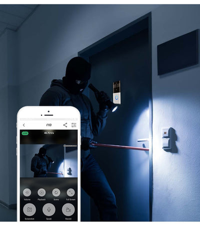 Timbre Inteligente WiFi 720P con Visión Nocturna y Detección de Movimiento - Image 14