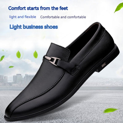 Zapatos de Cuero Casual Versátiles para Hombre y Mujer - Image 13