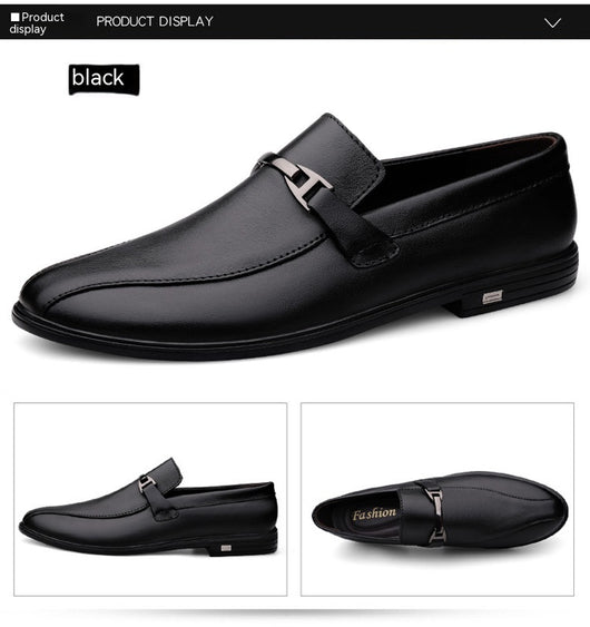 Zapatos de Cuero Casual Versátiles para Hombre y Mujer - Image 14