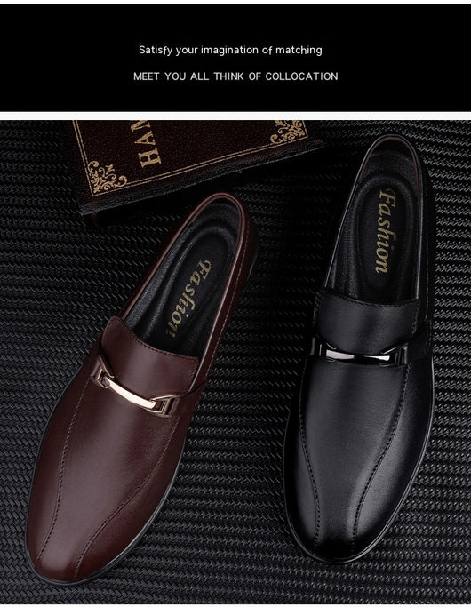 Zapatos de Cuero Casual Versátiles para Hombre y Mujer - Image 17
