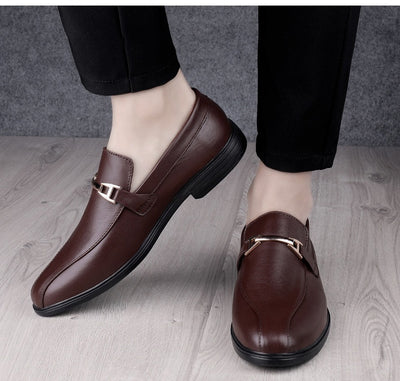 Zapatos de Cuero Casual Versátiles para Hombre y Mujer - Image 18