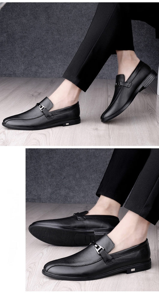 Zapatos de Cuero Casual Versátiles para Hombre y Mujer - Image 24