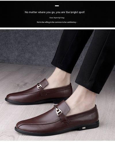 Zapatos de Cuero Casual Versátiles para Hombre y Mujer - Image 25