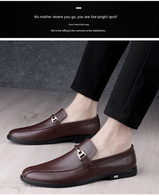 Zapatos de Cuero Casual Versátiles para Hombre y Mujer - Image 25