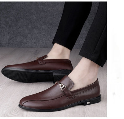 Zapatos de Cuero Casual Versátiles para Hombre y Mujer - Image 26