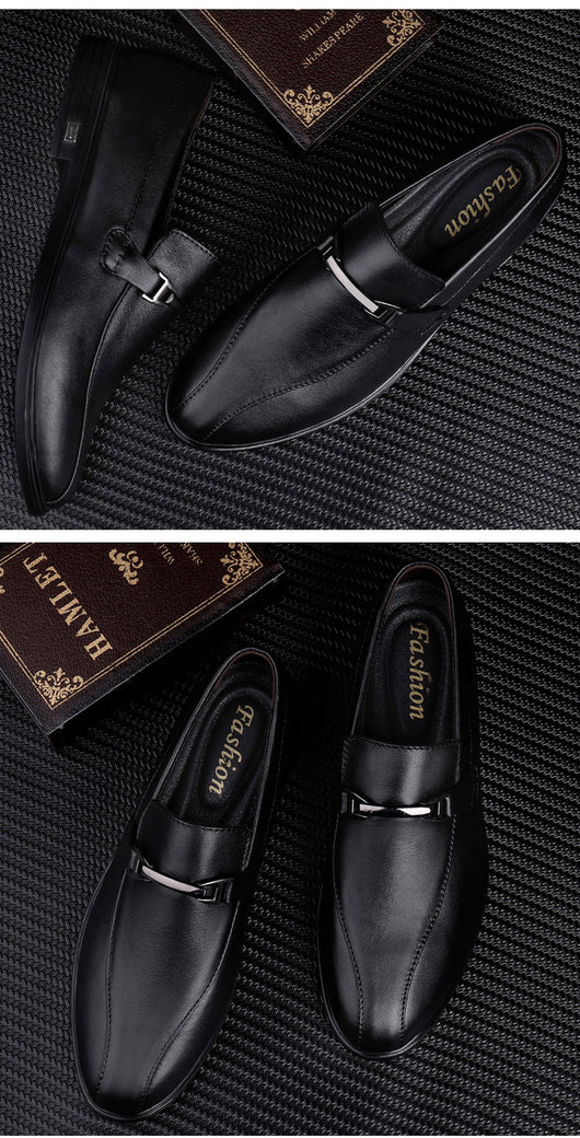 Zapatos de Cuero Casual Versátiles para Hombre y Mujer - Image 29