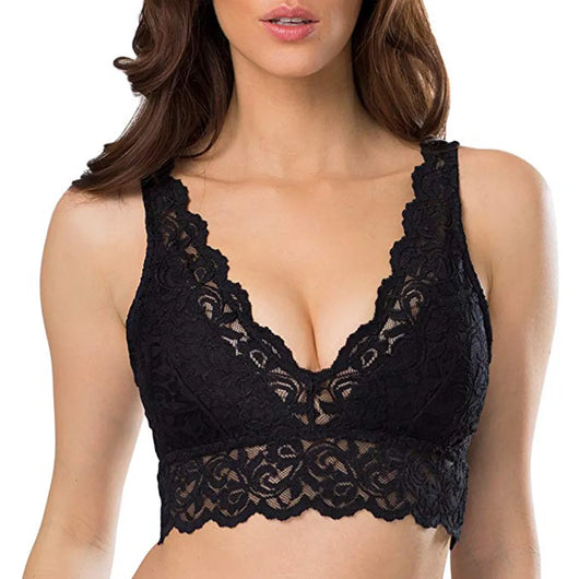 Sujetador Sexy de Encaje Transparente - Diseño Europeo Tentador - Image 12