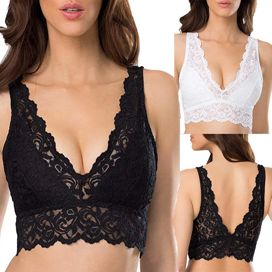 Sujetador Sexy de Encaje Transparente - Diseño Europeo Tentador - Image 13