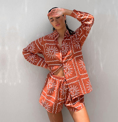 Conjunto Deportivo Mujer: Short y Blusa Coordinados - Image 9