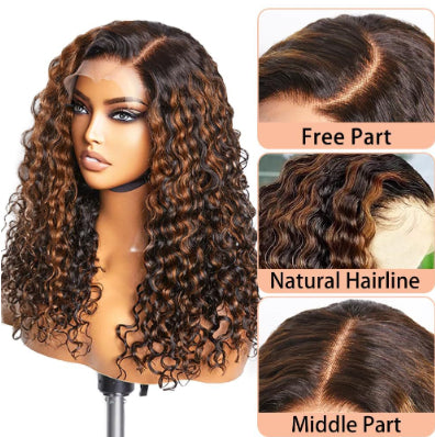 Pelucas Sintéticas con Encaje Frontal Estilo Europeo y Americano para Mujer - Image 18
