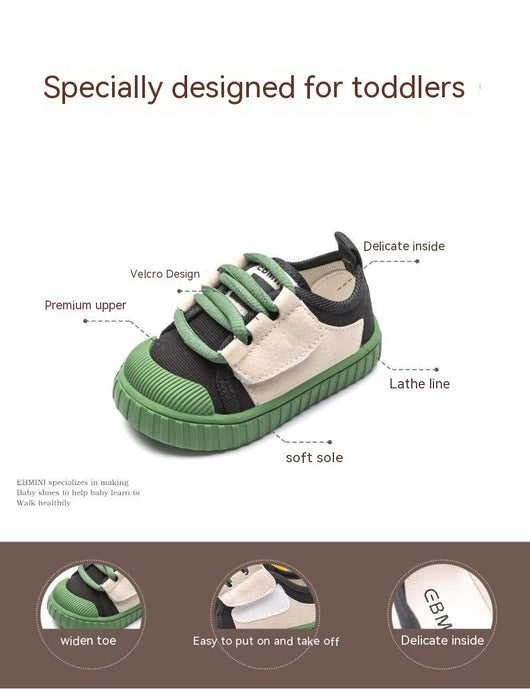 Zapatos de Lona para Bebés y Niños Pequeños - Ligeros, Estables y Modernos - Image 10