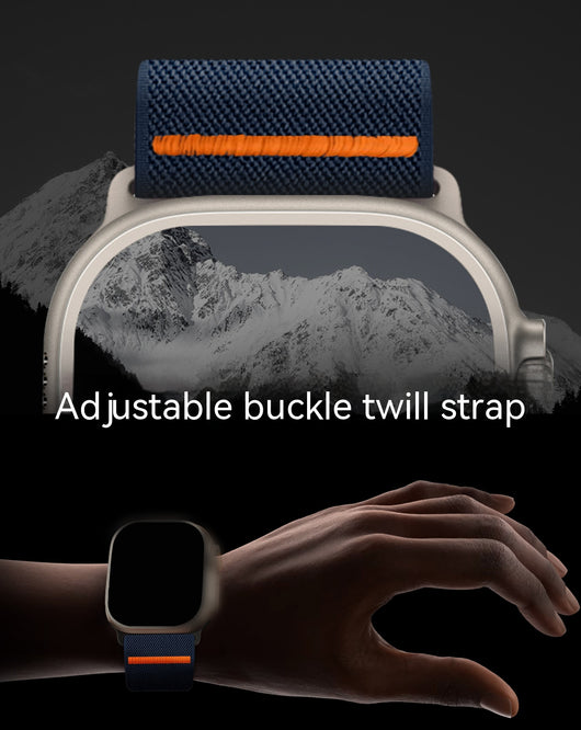 Correa Nylon Elástica Tejida para Apple Watch con Hebilla Ajustable Doble Cara - Image 23