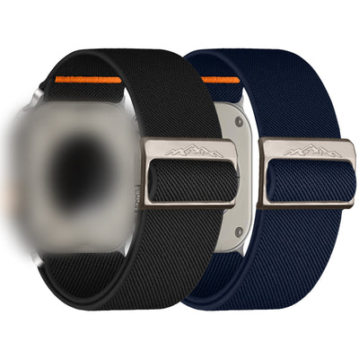 Correa Nylon Elástica Tejida para Apple Watch con Hebilla Ajustable Doble Cara - Image 31