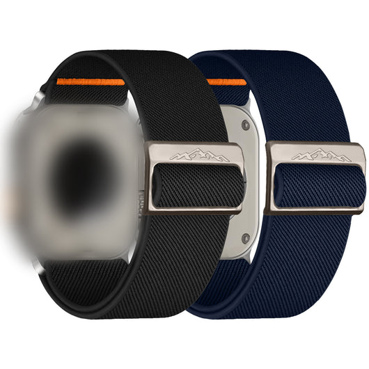 Correa Nylon Elástica Tejida para Apple Watch con Hebilla Ajustable Doble Cara - Image 31