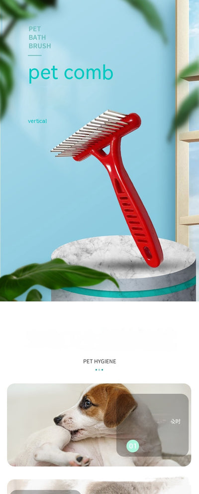 Peine Deshedding para Perros y Gatos - Desenredador de Nudos Profesional - Image 10