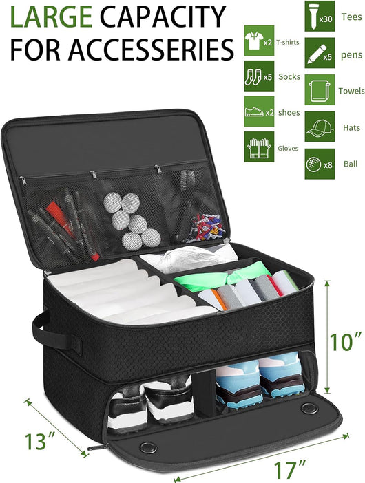 Baúl Organizador Impermeable para Golf - Caja de Almacenamiento para Auto - Image 17