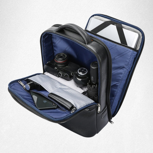 Mochila de Cuero para Hombre Gran Capacidad - Image 10