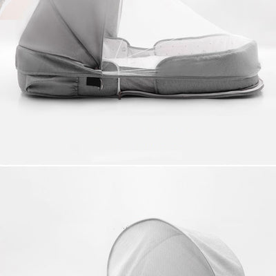 Cuna Portátil Plegable para Bebé con Mochila de Transporte - Image 11