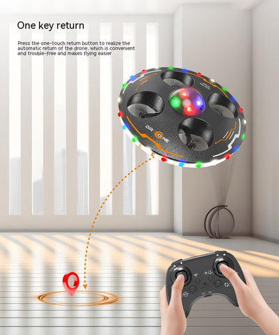 Dron Platillo Volador Luminoso Resistente a Caídas para Niños - Image 9