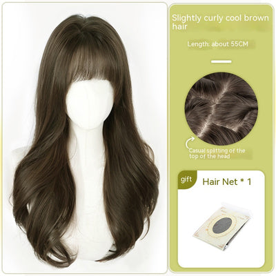 Peluca Larga Rizada de Cabello Completo - Peluca Integral sin Costuras - Image 15
