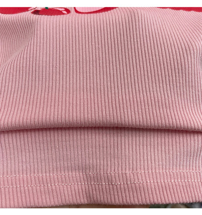 Camiseta Crop Top Ajustada de Manga Corta para Mujer - Image 17