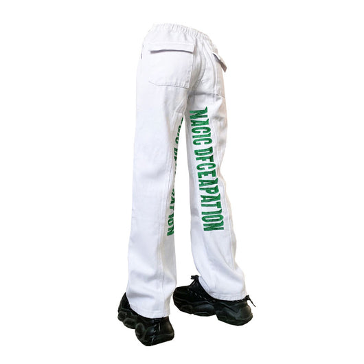 Pantalones Vaqueros Vintage con Bordado de Mariposas en Tela Pasta - Image 25