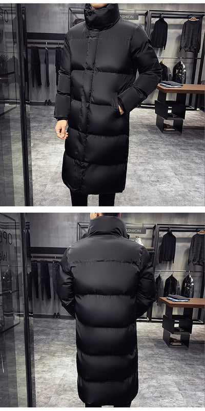Chaqueta Casual de Algodón para Hombre con Cuello Alto - Image 13