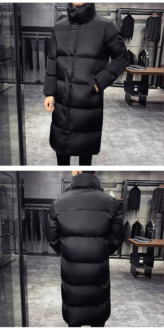 Chaqueta Casual de Algodón para Hombre con Cuello Alto - Image 13