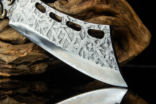 Cuchillos Artesanales Forjados a Mano para Cortar Leña - Image 33