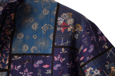 Camisa de Lino Floral Casual para Hombre - Image 19