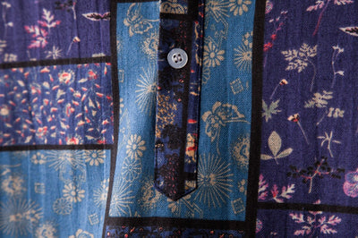 Camisa de Lino Floral Casual para Hombre - Image 23