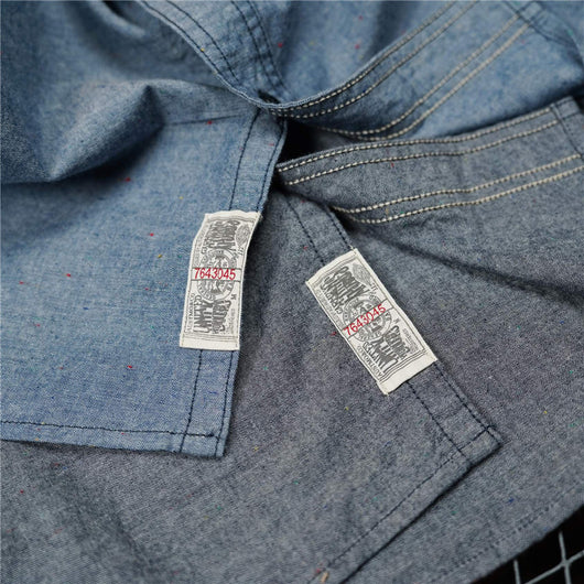 Camisa Casual Retro Slim Fit con Bolsillos para Hombre - Image 16
