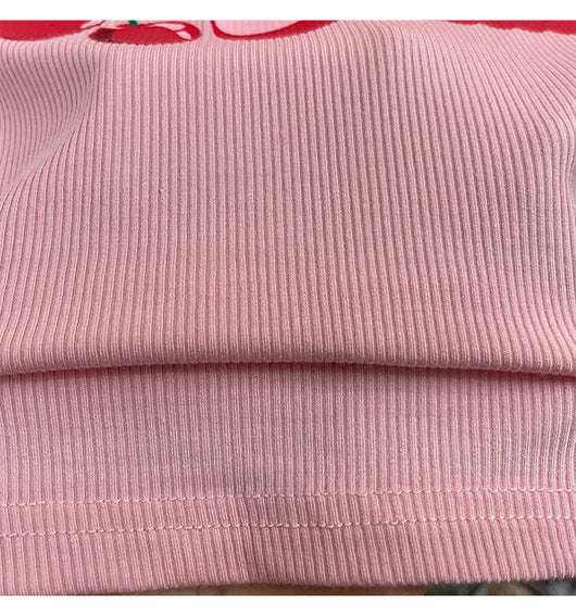 Camiseta Crop Top Ajustada de Manga Corta para Mujer - Image 28