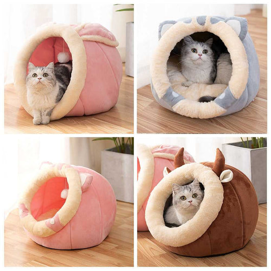 Cama Felina Térmica Multiestación - Diseño Cerrado para Todas las Estaciones - Image 15