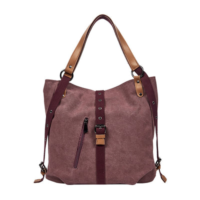 Bolso de Hombro Retro Estilo Simple Gran Capacidad - Image 7