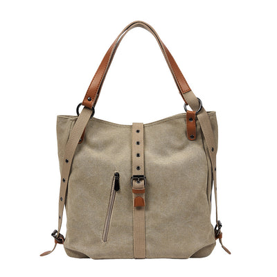 Bolso de Hombro Retro Estilo Simple Gran Capacidad - Image 8
