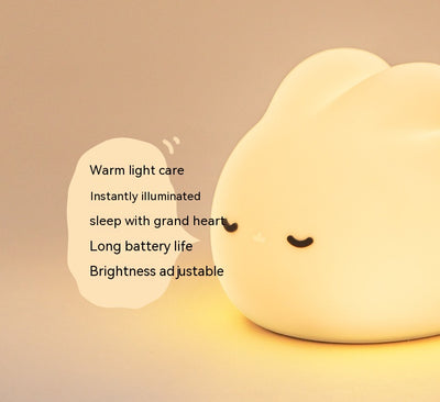 Lámpara Nocturna Infantil Conejo de Silicona con Carga USB - Image 30
