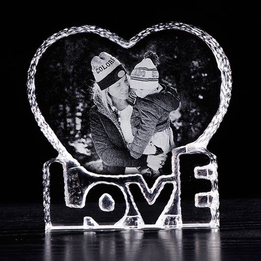 Marco de Foto Cristal Grabado Láser Personalizado - Recuerdo de Amor - Image 7